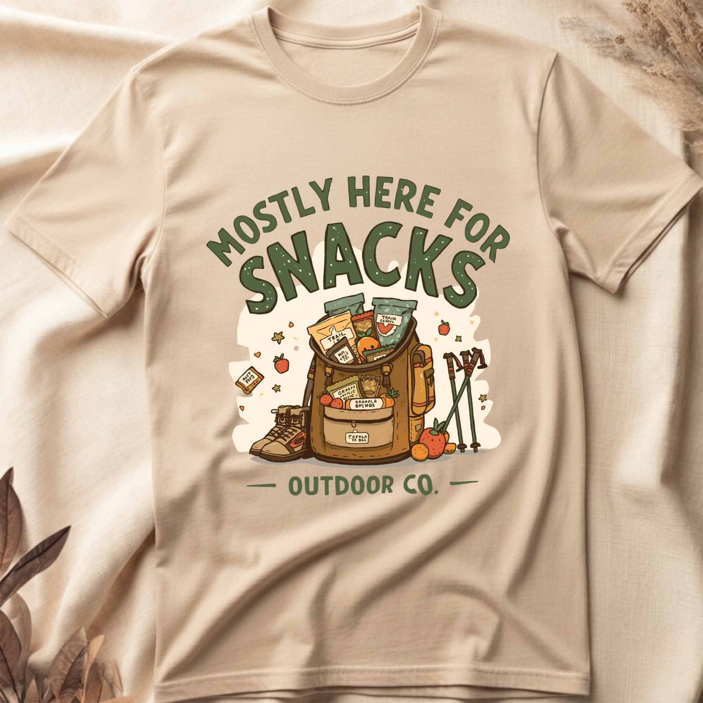 Here For Snacks T-Shirt