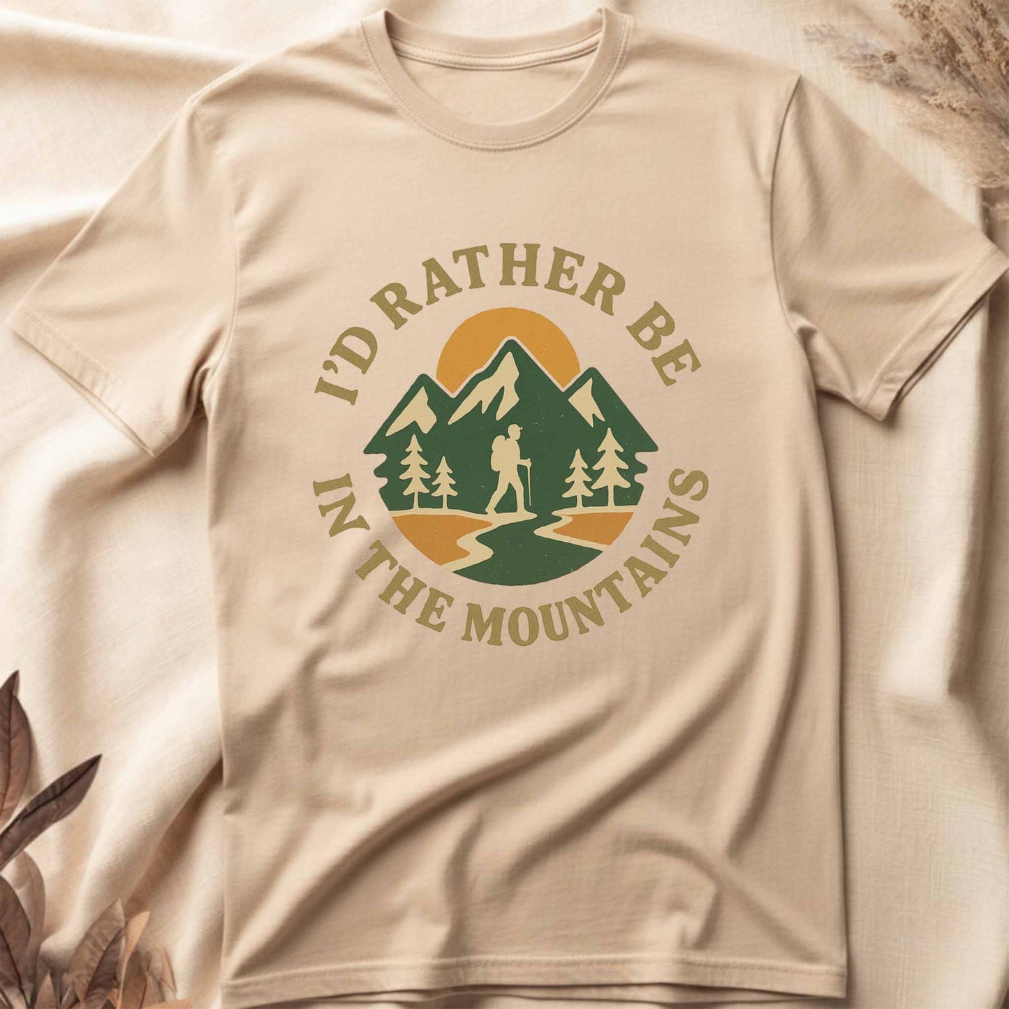 Retro Mountain Hiker T-Shirt
