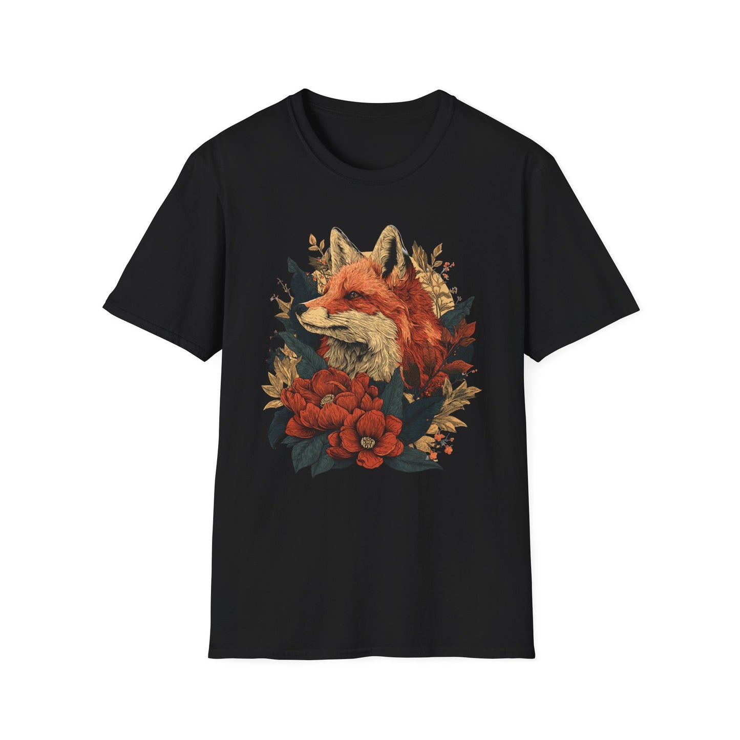 Floral Fox T-Shirt