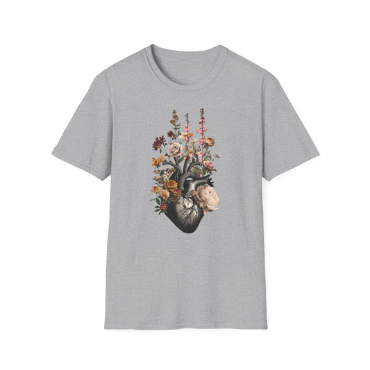 Floral Heart T-Shirt