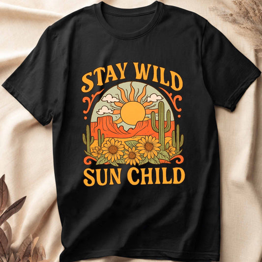 Desert Sunshine Retro T-Shirt