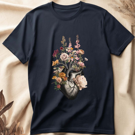 Floral Heart T-Shirt