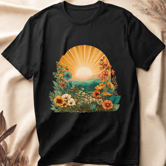 Floral Sunrise T-Shirt