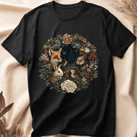 Forest Love Wreath T-Shirt