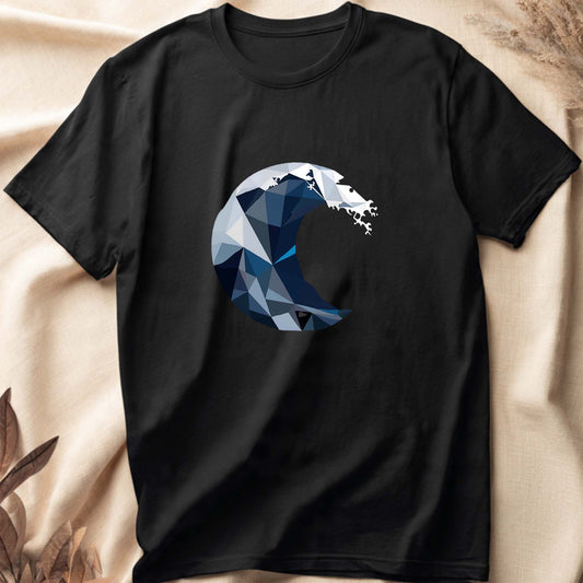 Geometric Wave T-Shirt