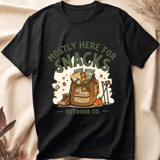 Here For Snacks T-Shirt