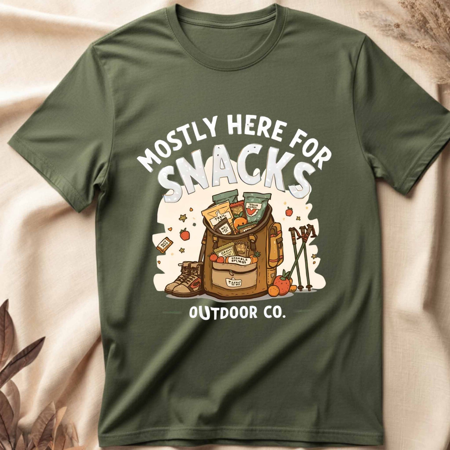 Here For Snacks T-Shirt