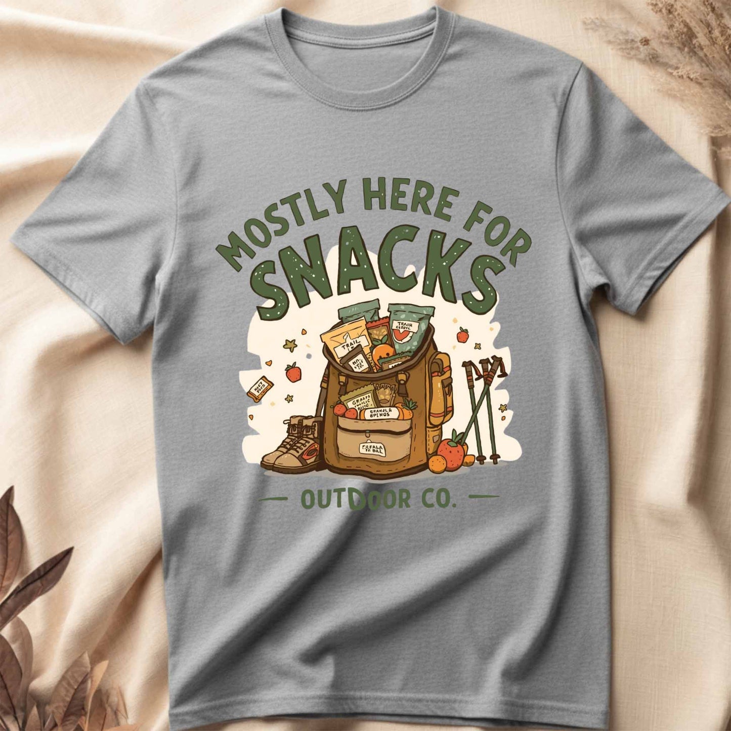 Here For Snacks T-Shirt