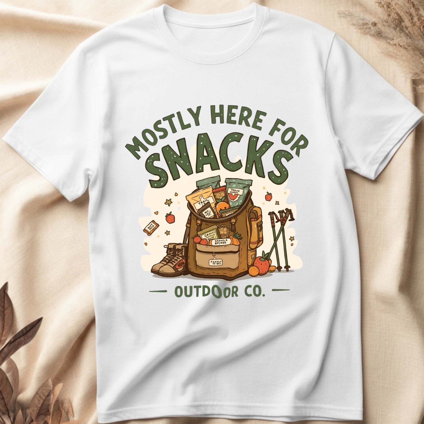 Here For Snacks T-Shirt