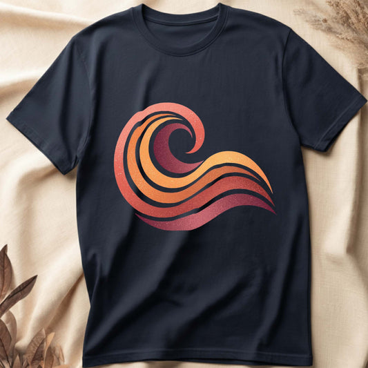 Ocean Wave Sunset T-Shirt