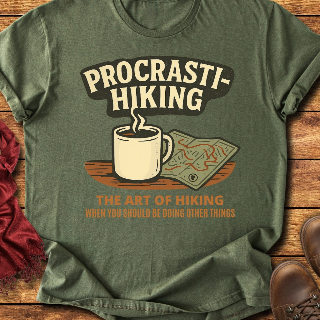 Procrasti-Hiking T-Shirt