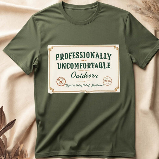 Professionally Uncomfortable Humor T-Shirt