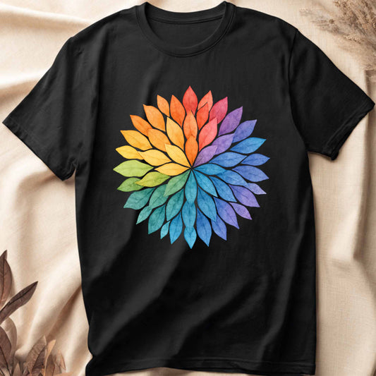 Rainbow Flower T-Shirt