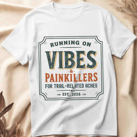 Vibes Painkillers Outdoor Humor T-Shirt